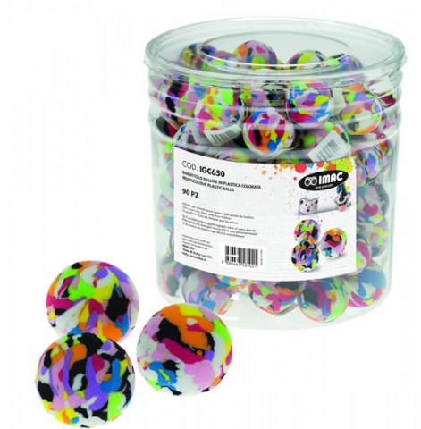 Multicoloured Plastic Balls 